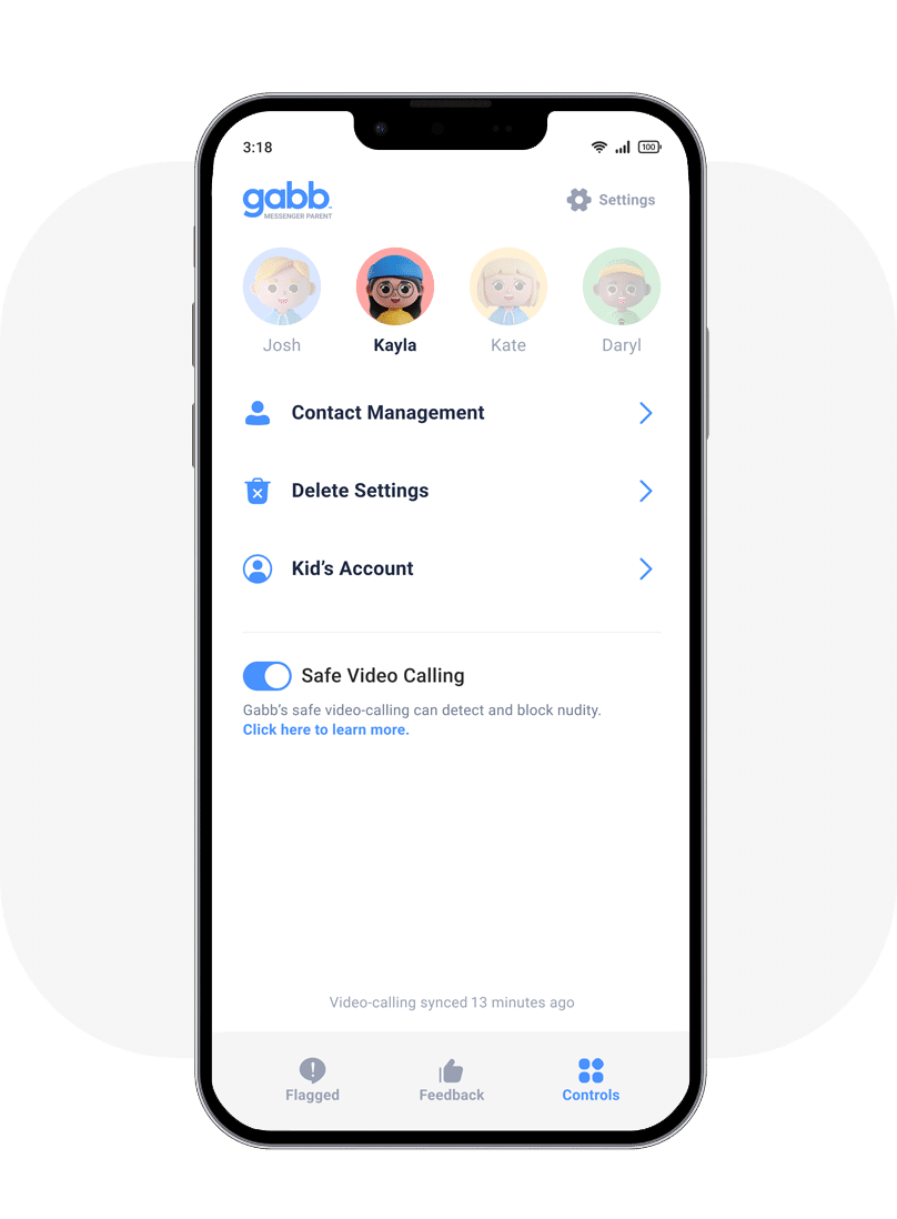 Gabb Messageer Parent App